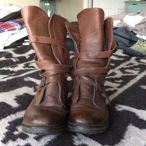 Steve Madden Banditt Brown Leather 7.5 M